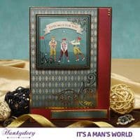 Just Fore You - It's A Man's World Luxury Topper Set By Hunkydory