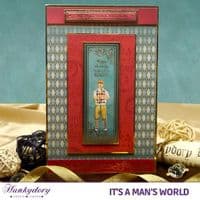 Just Fore You - It's A Man's World Luxury Topper Set By Hunkydory