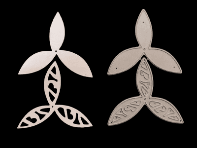 Large Filigree Lily Die By Britannia Dies