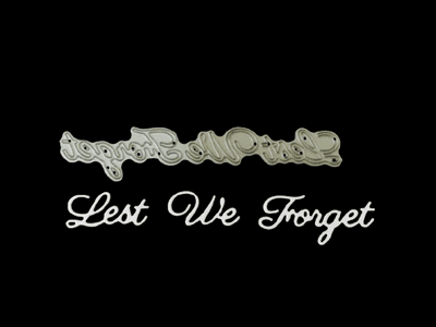 Lest We Forget Die By Britannia Dies