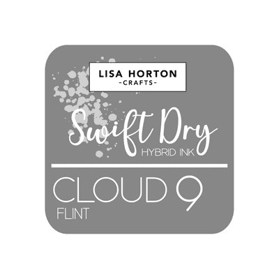 Lisa Horton Crafts Cloud 9 Swift Dry Hybrid Ink - Flint