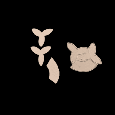 Medium Daffodil Die By Britannia Dies