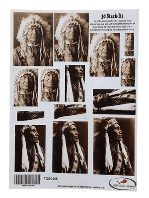 Native American 3D Stackers By FGS Creative Designs