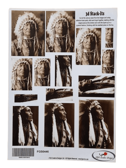 Native American 3D Stackers By FGS Creative Designs
