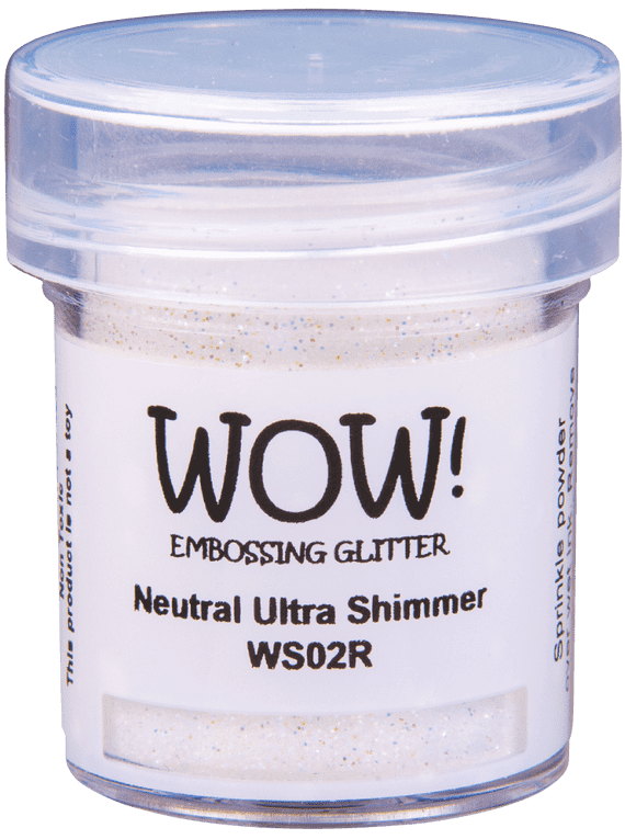 Neutral Ultra Shimmer Wow Embossing Powder 15ml
