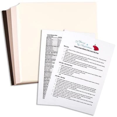 Pink Frog Crafts 12 Inch Memory Folio Kit - Neutral