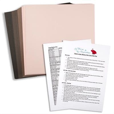 Pink Frog Crafts 12 Inch Memory Folio Kit - Tonal