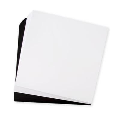 Pink Frog Crafts 12 Inch Memory Folio Kit - True Black & True White