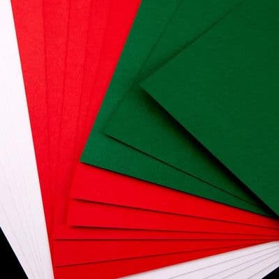 Pink Frog Crafts 21cm x 30cm Unscored Card Taster Pack