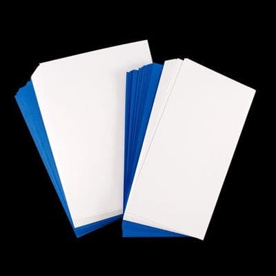 Pink Frog Crafts 6 Inch Memory Book Kit - True Blue & True White