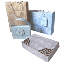 Pink Frog Crafts Antique White Mixed Textured Card 300gsm 40 A3 Sheets