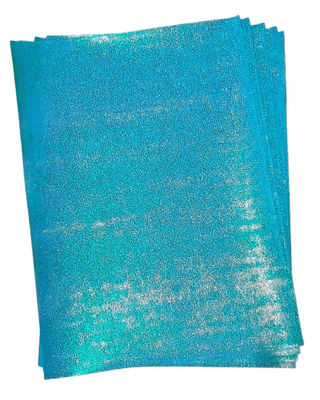 Pink Frog Crafts Blue Shimmer Paper 75gsm 5 A4 Sheets