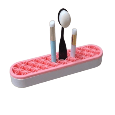 Pink Frog Crafts Brush Storage Desk Organiser