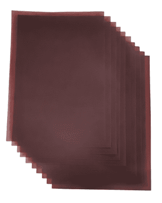 Pink Frog Crafts Burgundy Vellum 95gsm 10 A4 Sheets