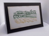 Pink Frog Crafts Country Scenes A5 Clear Stamp Set