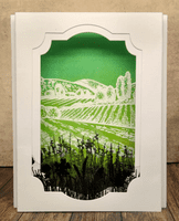 Pink Frog Crafts Country Scenes A5 Clear Stamp Set