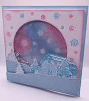Pink Frog Crafts Country Scenes A5 Clear Stamp Set