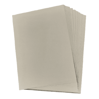 Pink Frog Crafts Cream Textured Paper 160gsm 50 A4 Sheets