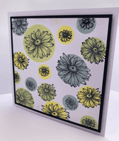 Pink Frog Crafts Daisies A5 Clear Stamp Set