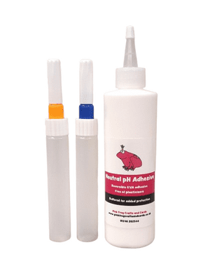 Pink Frog Crafts EVA Glue & Slim Anti-clogging Glue Bottles