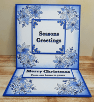 Pink Frog Crafts Festive Greetings A5 Clear Stamp Set