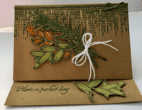 Pink Frog Crafts Foliage & More A5 Clear Stamp Set