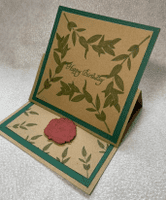 Pink Frog Crafts Foliage & More A5 Clear Stamp Set