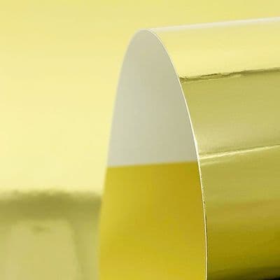 Pink Frog Crafts Gold Mirri H Card 280gsm 5 A3 Sheets