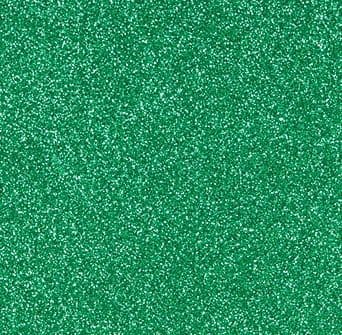 Pink Frog Crafts Green Low-Shed Glitter Card 225gsm