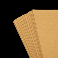 Pink Frog Crafts Kraft Unscored Card 350gsm 10.5cm x 30cm - BOGOF