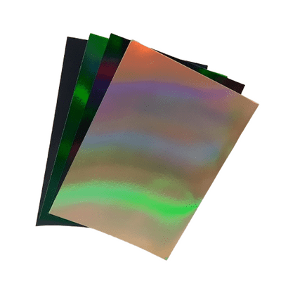 Pink Frog Crafts Mixed Colours Rainbow Mirror & Matt Satin Card 280-320gsm 20 A4 Sheets