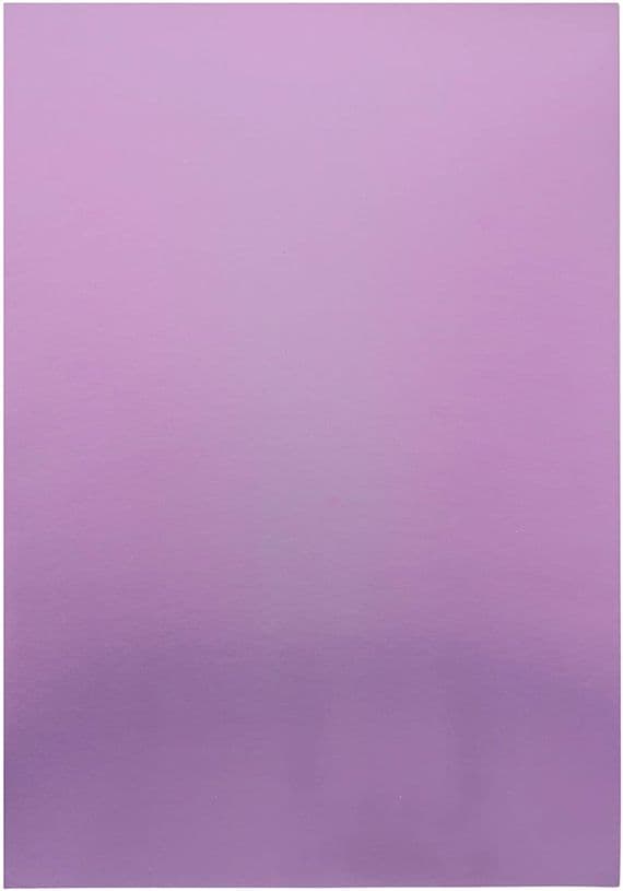 Pink Frog Crafts Pale Pink Mirror Card 5 A4 Sheets 220gsm