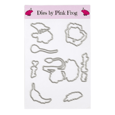 Pink Frog Crafts Poppy Stamp Die Set