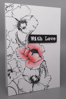 Pink Frog Crafts Precious Poppies A5 Clear Stamp Set