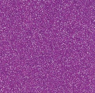 Pink Frog Crafts Purple Low-Shed Glitter Card 225gsm