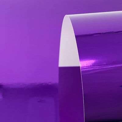 Pink Frog Crafts Purple Mirri H Card 280gsm 5 A3 Sheets