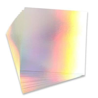 Pink Frog Crafts Rainbow Mirror Card 220gsm 20 12