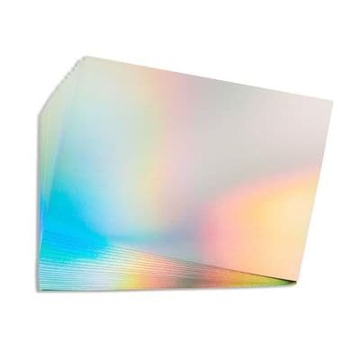 Pink Frog Crafts Rainbow Mirror Card 220gsm 20 A3 Sheets