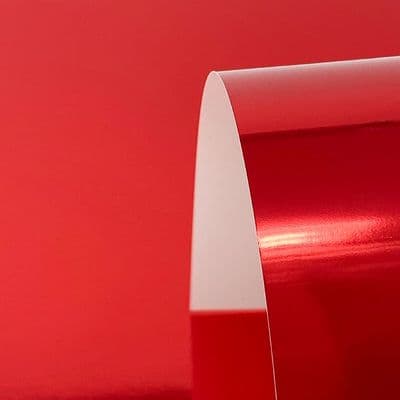 Pink Frog Crafts Red Mirri H Card 280gsm 5 A3 Sheets