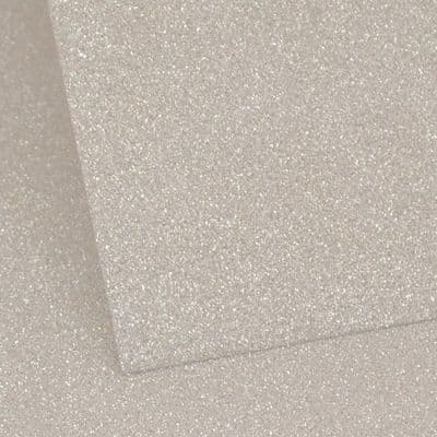 Pink Frog Crafts Silver Non-Shed Glitter A4 Card 285gsm