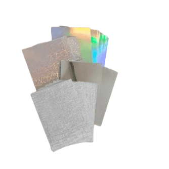 Pink Frog Crafts Silver Tone Mixed Mirror Specialist Card 40 A6 Sheets