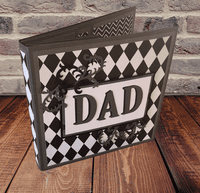 Pink Frog Crafts Size 8 Memory Folio Kit - Monochrome Collection