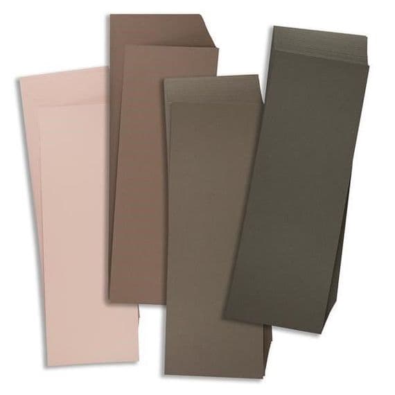 Pink Frog Crafts Tonal Card Collection 290gsm 80 10.5cm x 30cm Sheets - BOGOF