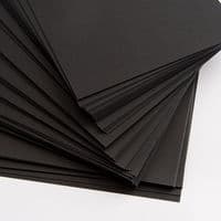 Pink Frog Crafts True Black A4 Card 280gsm