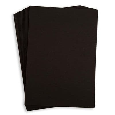 Pink Frog Crafts True Black A4 Card 280gsm