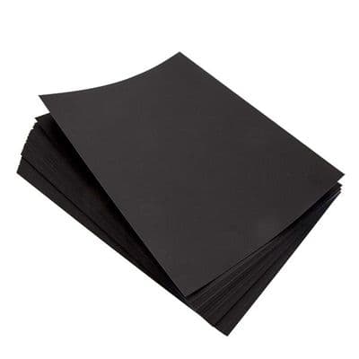 Pink Frog Crafts True Black Card 280gsm 20 A3 Sheets