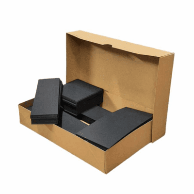 Pink Frog Crafts True Black Card Offcuts 280gsm 2kg Approx