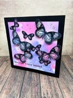 Pink Frog Crafts True Black Unscored Card 280gsm 13cm x 26cm