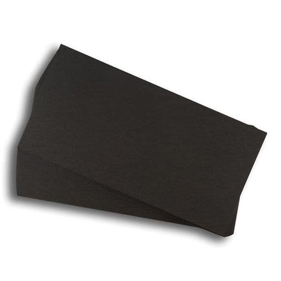 Pink Frog Crafts True Black Unscored Card 280gsm 18cm x 36cm