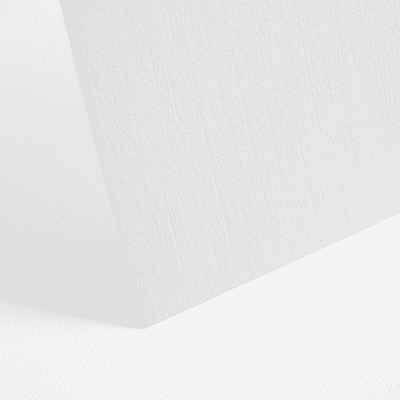 Pink Frog Crafts True Bright White Linen A4 Card 300gsm